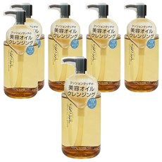 EXCEL 淨潤煥顏卸妝油 日本卸妝推薦 深層清潔毛孔 溫和不刺激, 195ml, 6瓶