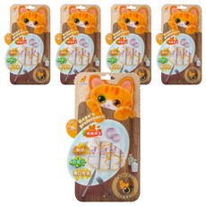 Catfeet 哈娜最愛好吃肉泥 自然配方 富含多種營養, 雞肉 + 牛磺酸, 60g, 5袋