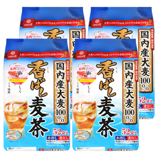 Hakubaku 白麥 麥茶包 Set 52入, 日本原裝進口, 嚴選日本產大麥, 麥茶味香濃順口, 適合熱天健康茶飲, 8g, 4袋