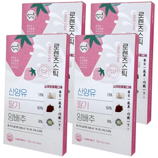 LORENZ 天然蔬果泥寵物用 120g (15g x 8入), 草莓山羊奶, 4盒