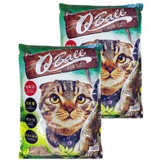 QBall 16lb 2包 除臭吸水 低粉塵環保松木貓砂