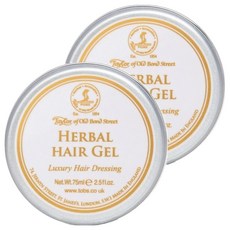 Taylor of Old Bond Street 髮膠 草本精華滋養 持久定型不黏膩 適用各種髮質, 75ml, 2個