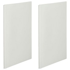 KING JIM EMILy20頁資料夾 A4 EY183-WH, 霜白, 2本