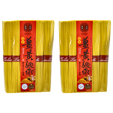 豐滿生技 薑黃麵線，台灣製造, 500g, 2包