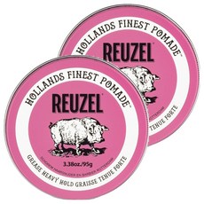 REUZEL 粉紅豬超強髮油, 2個, 95g