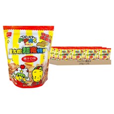 OYATSU 優雅食 星太郎超寬條餅 特盛夾鏈包 雞汁, 250g, 12包