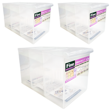 KEYWAY 聯府 隔板整理盒 5350ml, LF-3001, 3個
