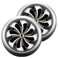 車用高質感鋁合金導流擴香器 銀色 海洋味, 2個