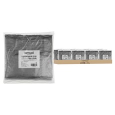 Tamsaa 黑色手提塑膠袋 50 x 60 cm, 21L, 200個