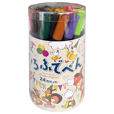 KOKUYO 水性彩繪毛筆套裝 24色, 1罐