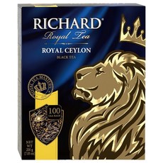 RICHARD 皇家理查 皇家錫蘭紅茶包, 2g, 100入, 1盒