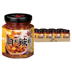 老騾子 蒜蓉朝天辣椒 105g, 12罐