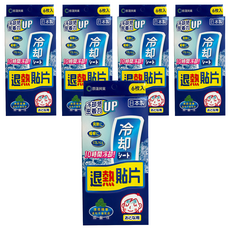 原薘 守護神退熱貼片 12 x 5cm, 6片, 5盒