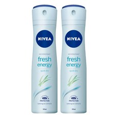 NIVEA 妮維雅 止汗爽身噴霧 清新舒涼 噴霧瓶, 2瓶, 150ml