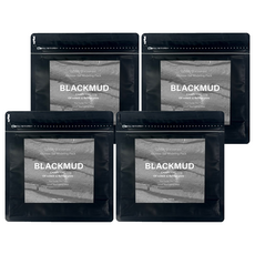 韓國 LINDSAY re:natural系列 黑泥軟膜粉 400g 深層清潔毛孔 平衡油脂, 1入, 4包