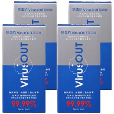 PURES 純萃生技 病毒盾 菌切錠 3顆, 2g, 4盒