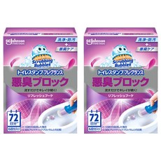 SC Johnson 莊臣 Scrubbing Bubbles 抗臭馬桶清潔凝膠 清新花束香, 38g, 2盒