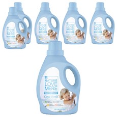 NATURE LOVE MERE Cool Fresh 嬰兒柔軟精, 1.8L, 6瓶