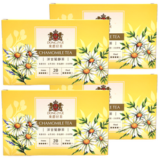 DONG JYUE 東爵好茶 洋甘菊靜茶, 1.8g*20包, 4盒
