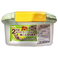 IRIS OHYAMA 愛麗思歐雅瑪 飼料儲存筒 MFS-2, 綠色, 1個