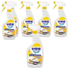 妙管家 廚房強力清潔劑, 高效清潔頑固油汙, 650g, 6瓶