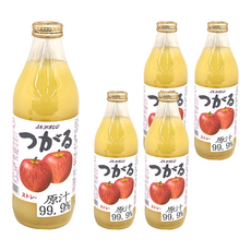 青森縣 蘋果汁 JA Aoren 津輕, 1L, 5瓶