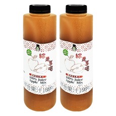 TAIWAN SWEET FARM 台灣好田 綜是享喝100%蘋果綜合果汁, 880ml, 2瓶