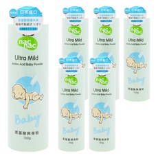 nac nac 氨基酸爽身粉, 150g, 6瓶