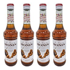 MONIN 莫寧 焦糖風味糖漿, 700ml, 4罐