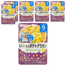 WAKODO 和光堂 嬰兒即食食品 馬鈴薯焗烤義大利麵, 適合9個月以上寶寶食用, 無添加色素、防腐劑、香料, 80g, 6包