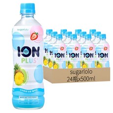 sugarlolo 運動飲料 草莓鳳梨口味, 500ml, 24瓶