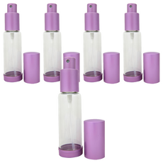 台灣 COSMOS 透明香水瓶 #JM17-1, 顏色隨機, 30ml, 5個