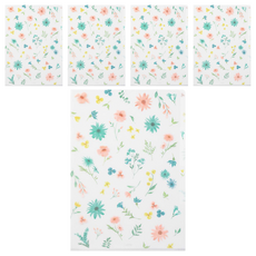 日本 MIDORI 3層資料夾 A4, 花卉(35486), 5個