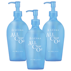 SENKA 專科 台灣公司貨 超微米水潤卸妝油, 230ml, 3瓶