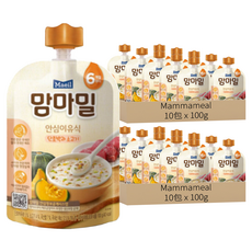 Maeil Mammameal 寶寶即食粥 蔬菜牛肉口味 10包/組, 100g, 20包