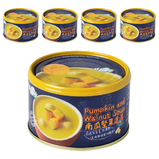 軒閣食品 鮮盒子 南瓜堅果濃湯，嚴選優質南瓜，即開即食，可常溫保存, 230g, 5罐
