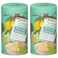 Vilson 米森 無加糖純檸檬粉, 100g, 1入, 2罐