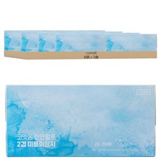 comet 雙層紙漿面紙, 3盒, 8袋