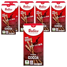 Delico 捲心酥 可可風味, 50g, 6盒