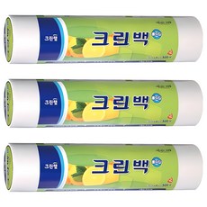 CLEANWRAP 滾筒塑膠袋 XL(45 x 35cm), 500個, 3捲