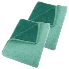 珊瑚絨特厚抹布 38 x 30cm｜倍絨厚抹布｜廚房清潔｜吸水抹布｜不掉毛抹布, 2個