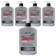 LUCKY SUPER SOFT 三效男用無香身體乳液 444ml, 5入