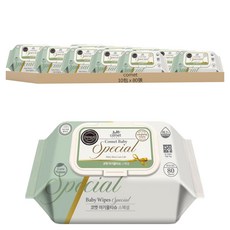 comet Baby Special系列 嬰幼兒濕紙巾 掀蓋式 加厚型, 80張, 10包