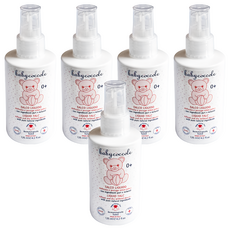 babycoccole 寶貝可可麗 寶寶液態爽身粉 125ml, 5瓶