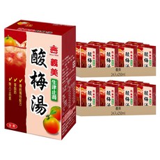 義美 酸梅湯, 250ml, 48入