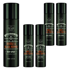 Scottish Fine Soaps 經典體香噴霧, 150ml, 5瓶