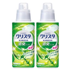LION 獅王 CHARMY Crysta 洗碗機專用消臭洗潔精, 480g, 2瓶