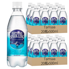 Tamsaa 氣泡水, 500ml, 40瓶