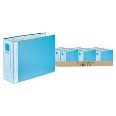 ECO Chungwoon 彩色活頁夾 2孔 9 x 7cm, 天藍色, 9入