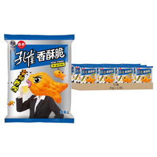 孔雀 香酥脆 香魚口味, 40g, 12包